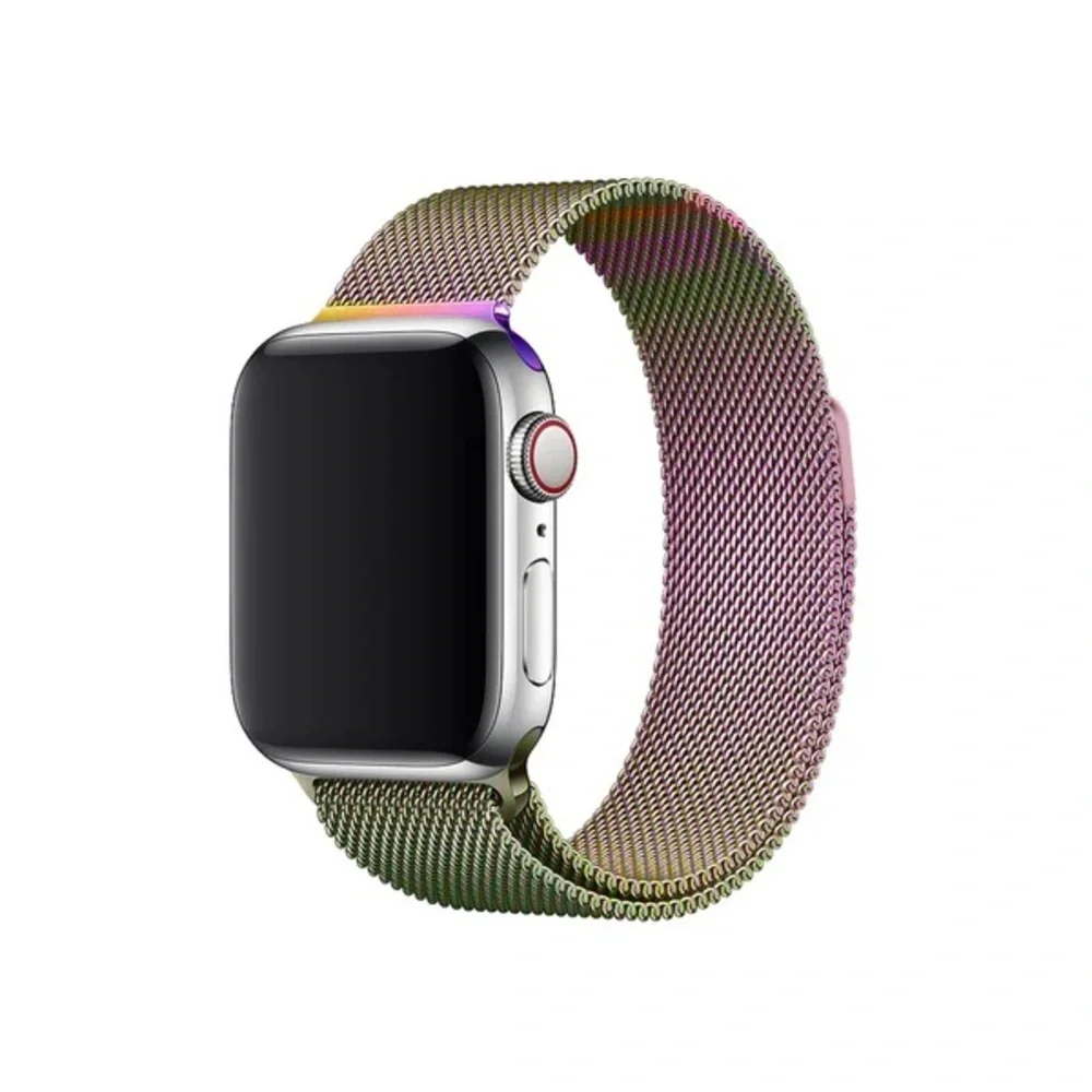 Stainlees steel Tornasol magnetic Apple Watch Band - Picture 1 of 6